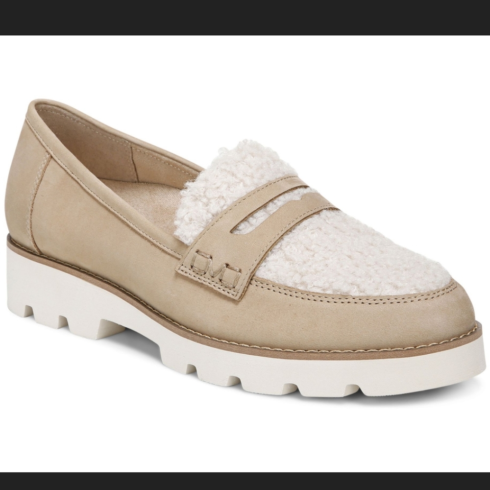 Vionic Nubuck Loafers - Cheryl